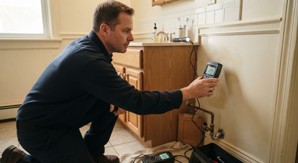 hidden water leak detection Manchester